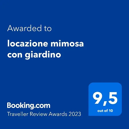 Locazione Mimosa Con Giardino Отель 3*